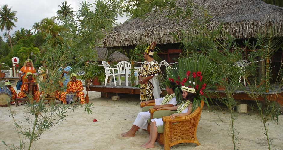 Tahiti / Polynesien  Hochzeit